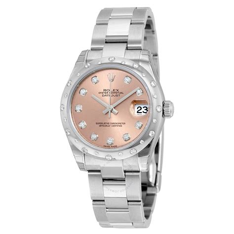 Rolex oyster perpetual datejust pink